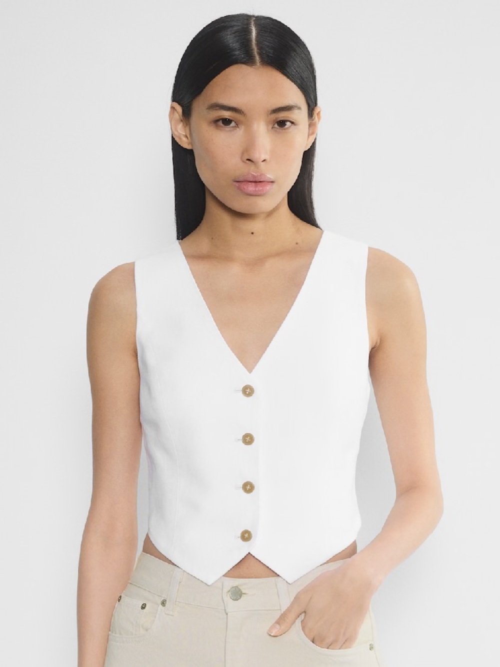 NWOT Aritzia Wilfred CruiseLinen™ Pacino Vest